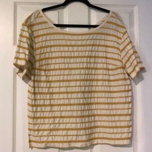 Old navy button back top size large (worn once)